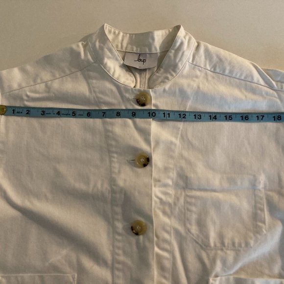 Loup White Chore Coat Jacket - Picture 5 of 10